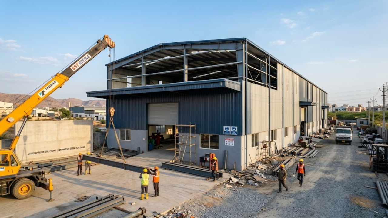 Prefabricated Industrial Sheds in Jaipur